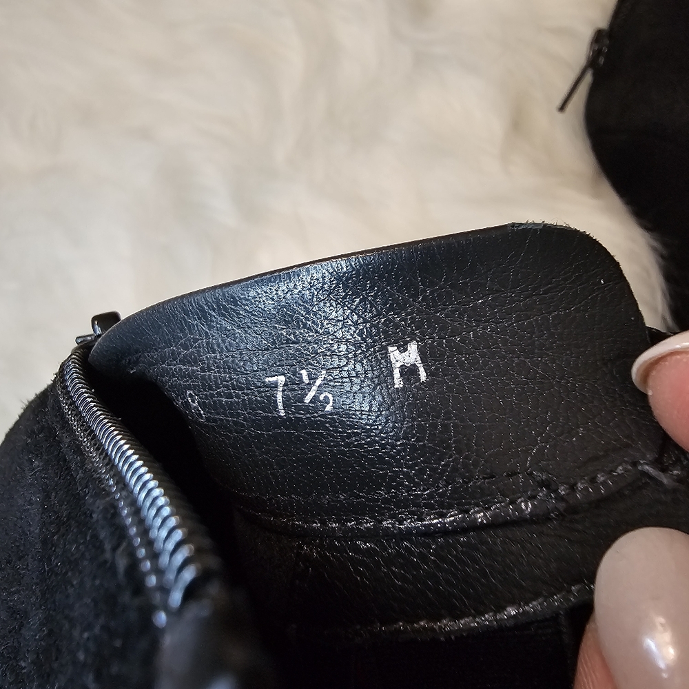 Stuart Weitzman Black Heel Ankle Boots - Picture 5 of 15